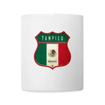 Motif écusson Tampico Mexico - Mug blanc - blanc - Devant