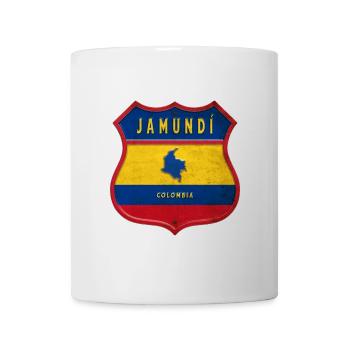 Écusson Jamundi Colombia - Mug blanc - blanc - Devant
