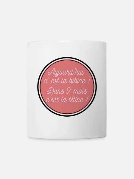 bibinetetine - Mug blanc - blanc
