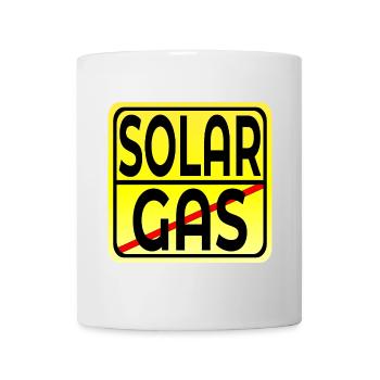 Sustainability MANAGER - SOLAR ENERGY - GAS PRICE - Tasse - Weiß - Vorne