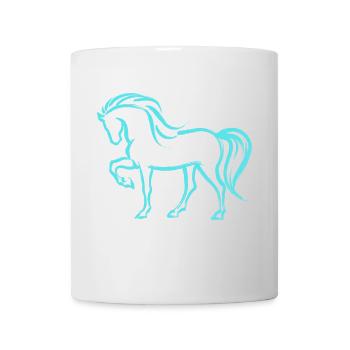 Islandpferde Fohlen Pferde Pferdeliebe Pferdefan - Tasse - Weiß - Vorne