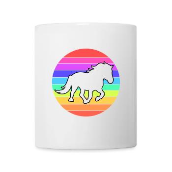 Pferde Pferdenarr Haflinger Galopp Islandpferde - Tasse - Weiß - Vorne