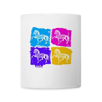 Islandpferde Pferde Tölt Spruch Pferdeliebe - Tasse - Weiß - Vorne