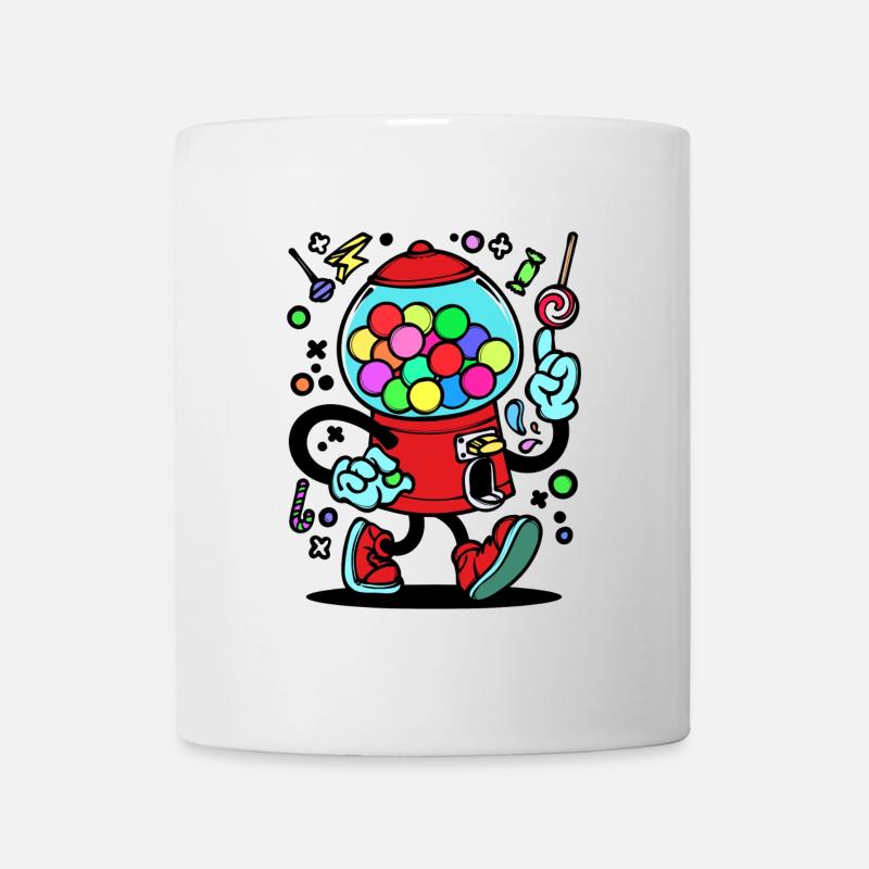 Bonbons Chocolat Délicieux Snacking Dent Sucrée - Mug blanc - blanc