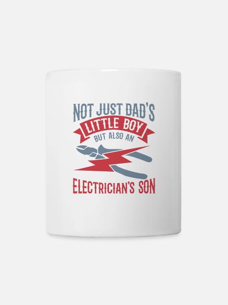 Sohn eines Elektrikers - Tasse - Weiß