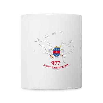 Saint-Barthelemy - Tasse - Weiß - Vorne