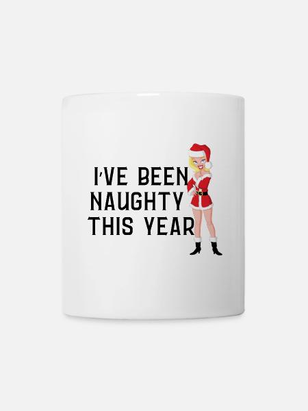 Frecher Weihnachtspullover - Tasse - Weiß
