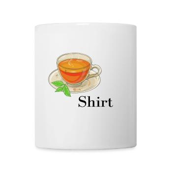 Tea shirt - Mug - white - Front