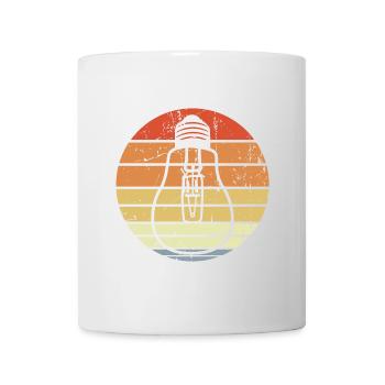Vintage Light Bulb - Mug - white - Front