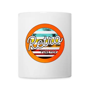 Retro forever - Tasse - Weiß - Vorne
