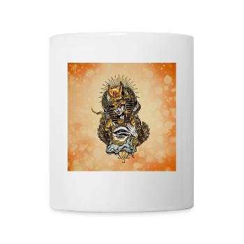 Anubis-Maske mit dem allsehenden Auge - Tasse - Weiß - Vorne