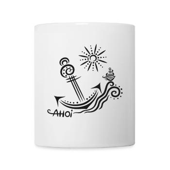 Anker Voyage Été Ahoi - Mug blanc - blanc - Devant