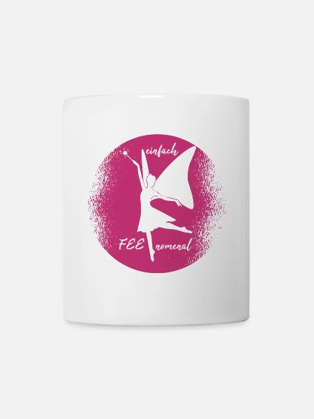 einfach feenomenal Fee Elfe Geschenkidee - Tasse - Weiß