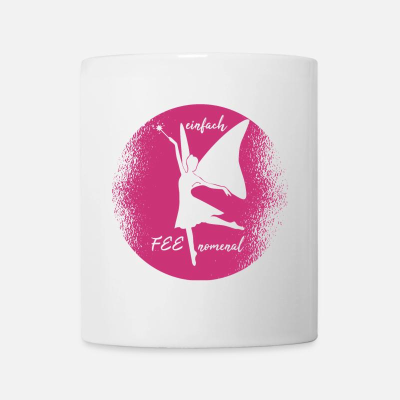 einfach feenomenal Fee Elfe Geschenkidee - Tasse - Weiß