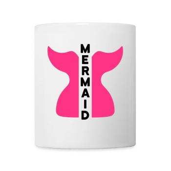 Mermaid (geteilte Meerjungfrauenflosse) - Tasse - Weiß - Vorne