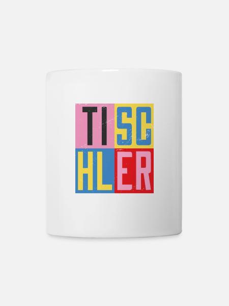 Tischler Design - Tasse - Weiß