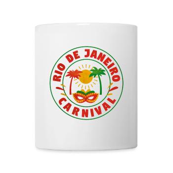 Rio Carnaval Mask Spectacle - Mug - white - Front