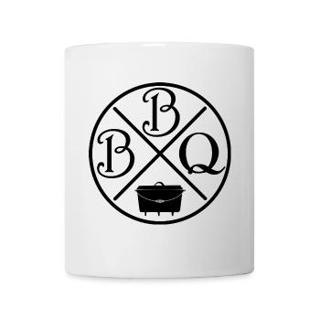 BBQ Dutchoven - Tasse - Weiß - Vorne