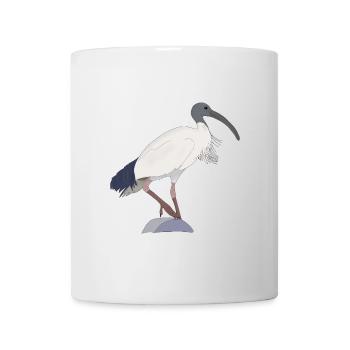 Ibis Bin Bird - Mug - white - Front