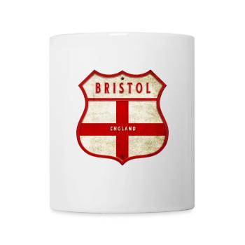 Bristol England Wappen - Tasse - Weiß - Vorne