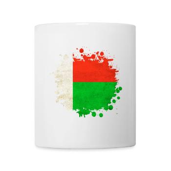 Madagascar flags blob - Mug - white - Front