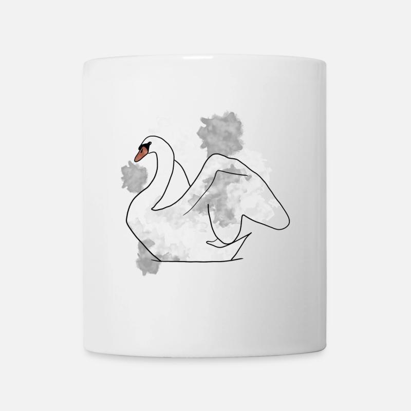 Schwan - Tasse - Weiß
