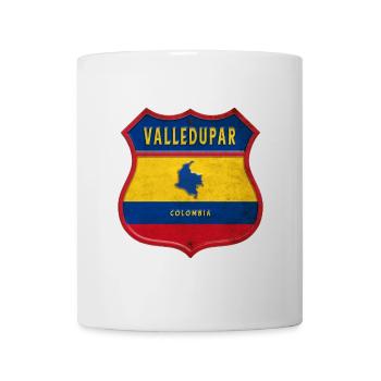 Écusson Valledupar Colombia - Mug blanc - blanc - Devant