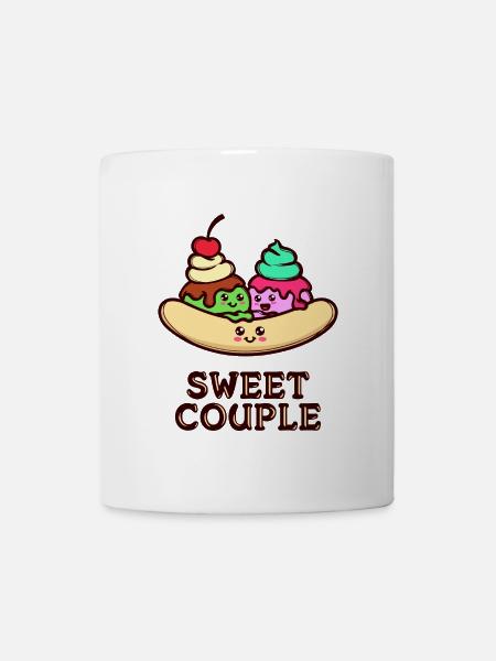 Süßigkeiten Statement Nachspeise Lecker Backen - Tasse - Weiß