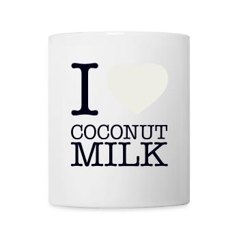 I LOVE COCONUT MILK - Tasse - Weiß - Vorne