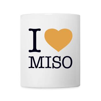 I LOVE MISO Sushi - Mug - white - Front