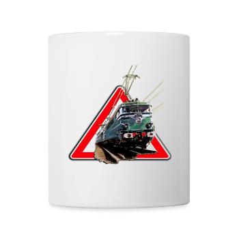 DANGER BB création Louis RUNEMBERG © Adagp - Mug blanc - blanc - Devant