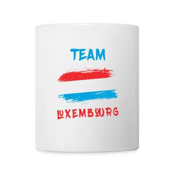 Drapeaux de l'équipe du Luxembourg - Mug blanc - blanc - Devant