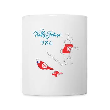 Wallis & Futuna - Mug blanc - blanc - Devant