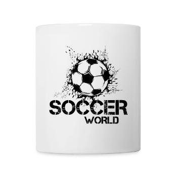 Soccer World Soccer Icon Blast Graphic Icon - Mug - white - Front