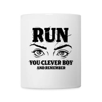Run You Clever Boy - Tasse - Weiß - Vorne