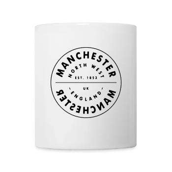 Manchester Circular Cancel Northwest England - Mug - white - Front