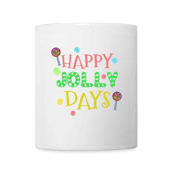 Süßigkeiten Naschkatzen Bonbon Statement Lecker - Tasse - Weiß - Vorne