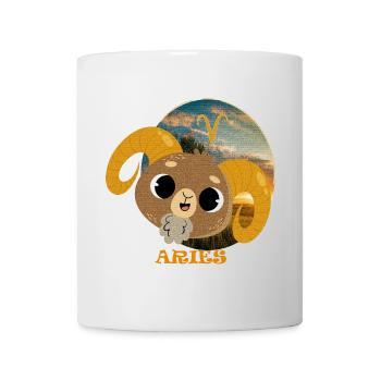 Zodiac sign ARIES - Mug - white - Front
