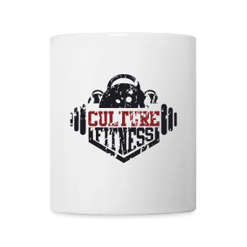 Fitness-Kultur - Tasse - Weiß - Vorne