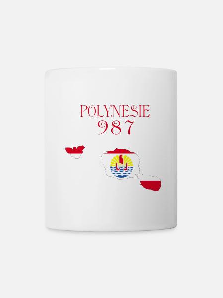 Polynésie - Mug blanc - blanc