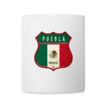 Motif écusson Puebla Mexico - Mug blanc - blanc - Devant