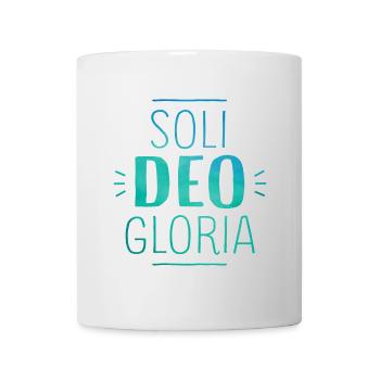 Soli Deo Gloria - Mug - white - Front