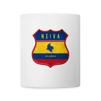Conception des armoiries de Neiva Colombia - Mug blanc - blanc - Devant