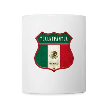 Tlalnepantla Mexiko Wappen Design - Tasse - Weiß - Vorne