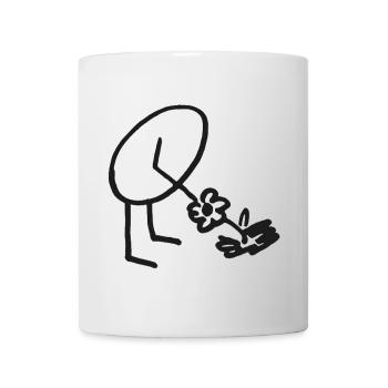 Sensibel mit allen Sinnen wahrnehmen - Tasse - Weiß - Vorne
