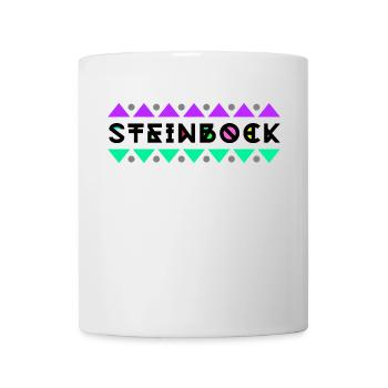 Steinbock Spruch Tierkreiszeichen Horoskop Himmel - Tasse - Weiß - Vorne