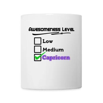 Horoscope Zodiac Sign Capricorn Cool Statement - Mug - white - Front