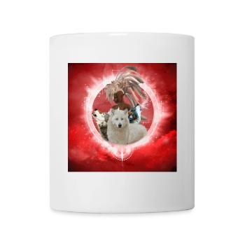 Atemberaubende Wölfe und wunderbare Feen. - Tasse - Weiß - Vorne