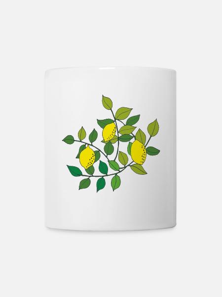 citronnier - Mug blanc - blanc