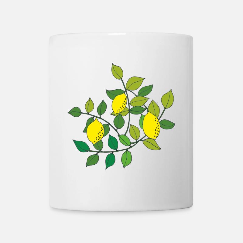 citronnier - Mug blanc - blanc